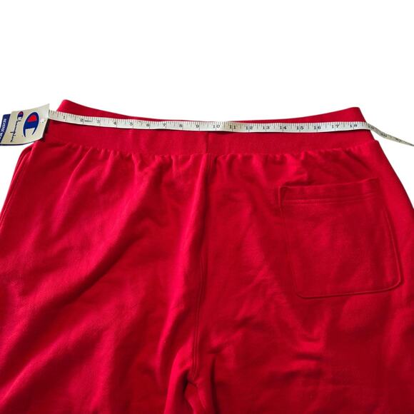 Champion Reverse Weave Retro 90’s Sweat Shorts Red Sz XXL - Picture 4 of 6